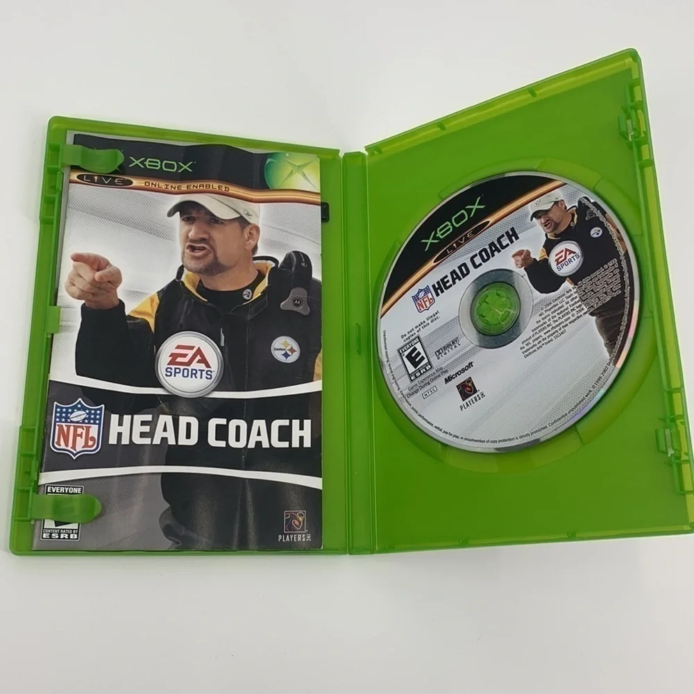 Xbox NFL Head Coach Football Video Game